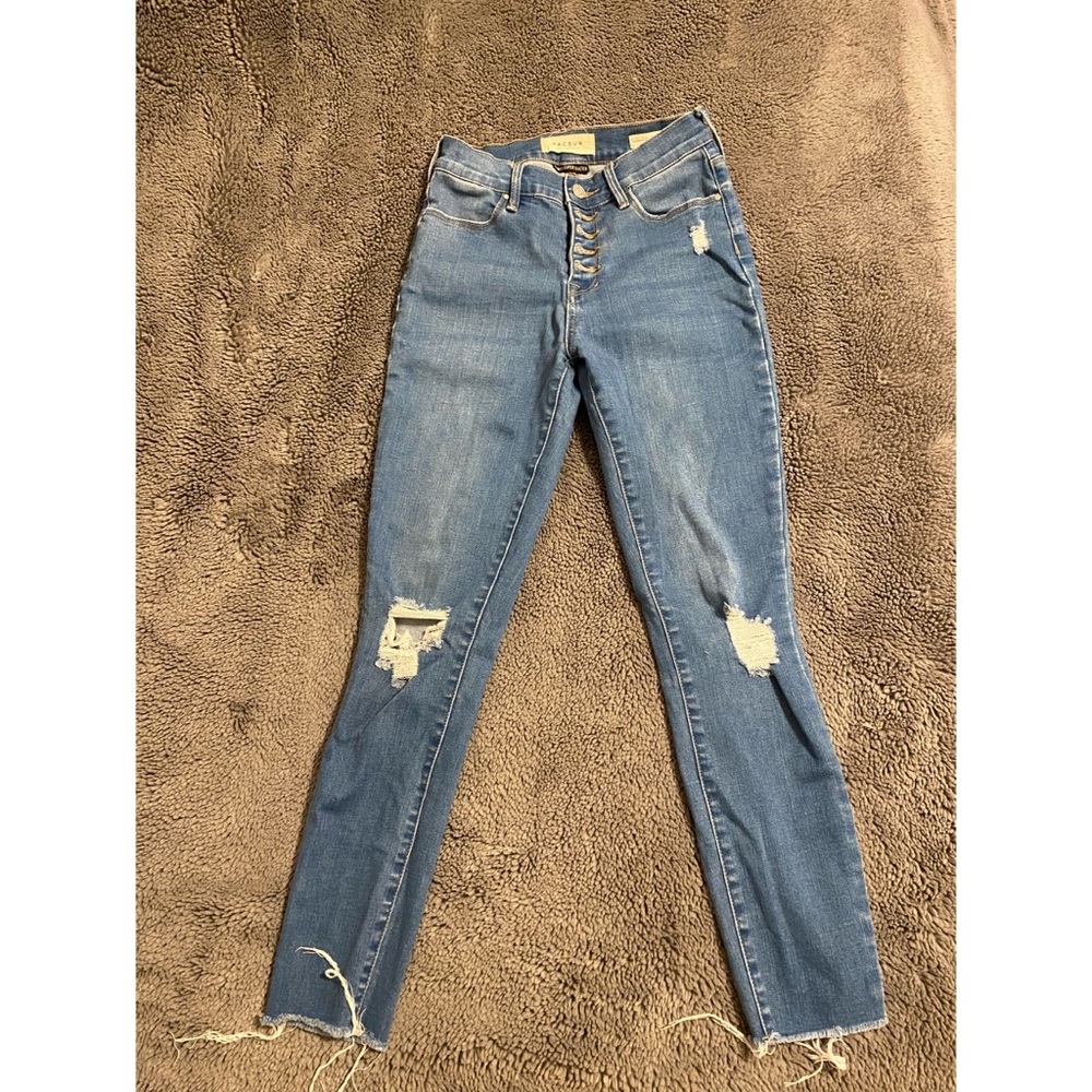 PacSun super stretch high-rise ankle leggings